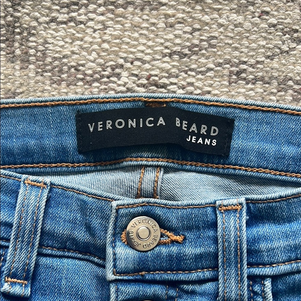 Veronica Beard Blue Boot Cut Jeans - Picture 3 of 8